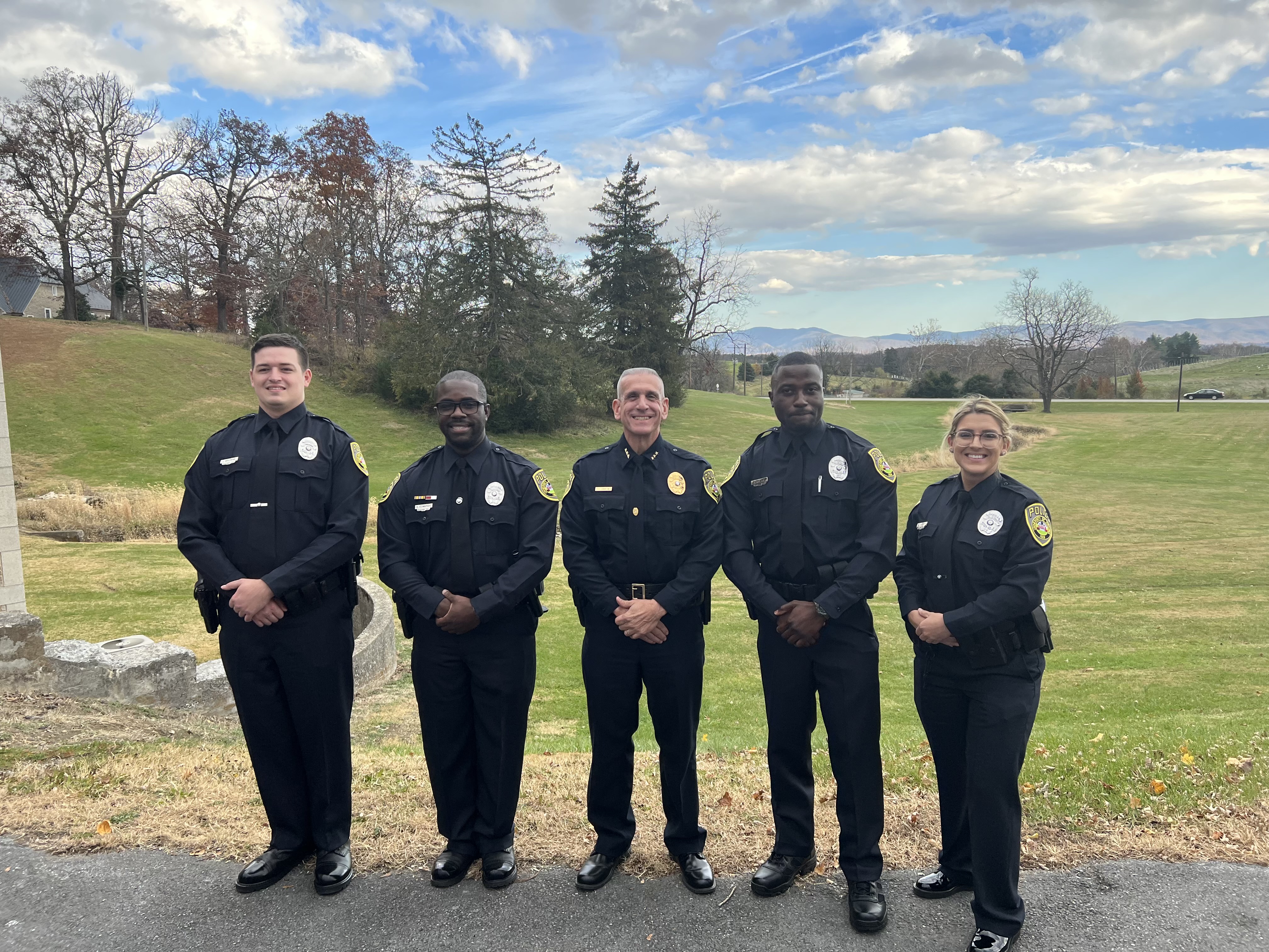 UPD's November 2021 Police Academy graduates with Chief Longo