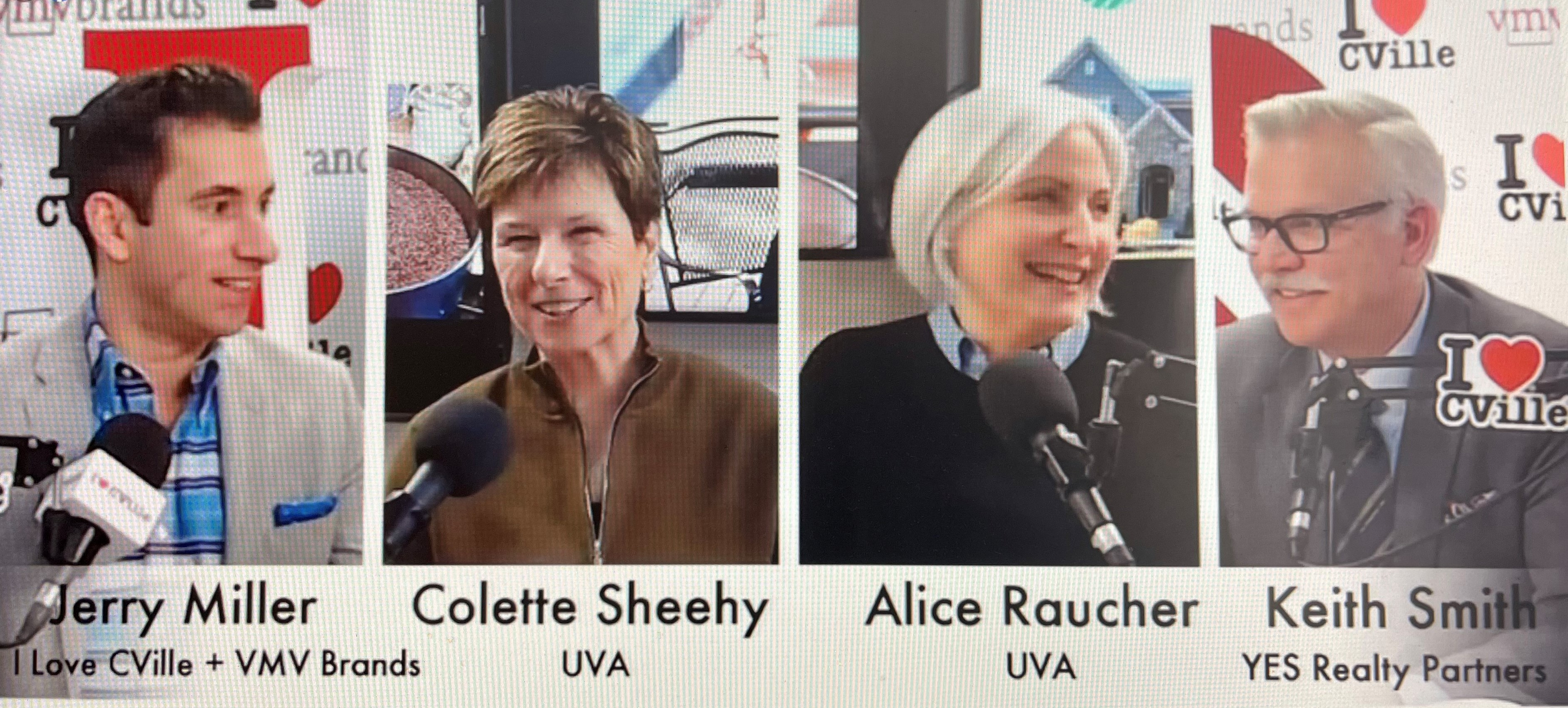 Colette Sheehy and Alice Raucher on Real Talk with hosts Jerry Miller and Keith Smith