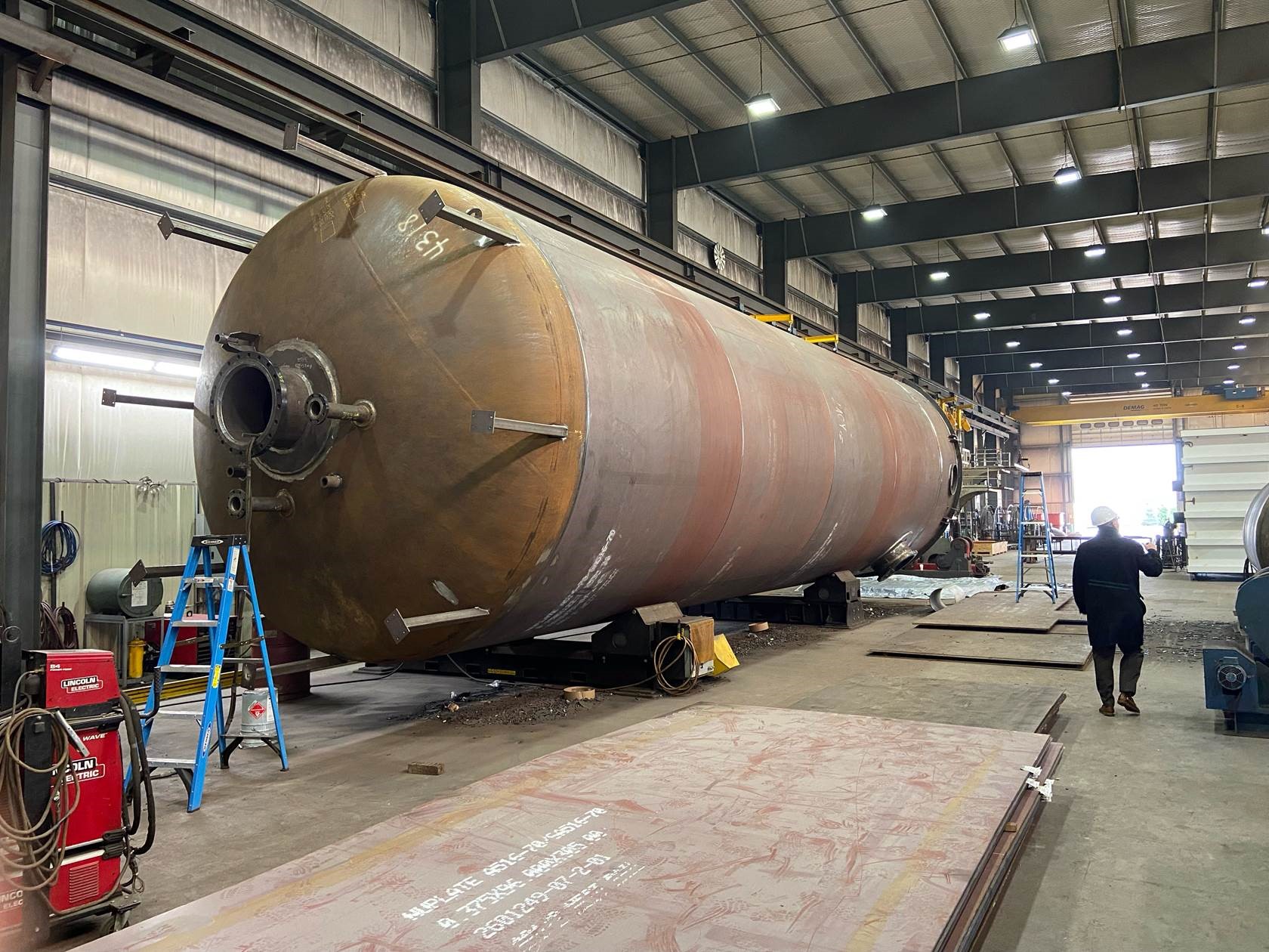 50-ton thermal energy storage tank